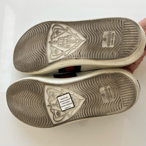 Gucci Ace Web Accent Sneakers with box and dust bags - Picture 8 of 11